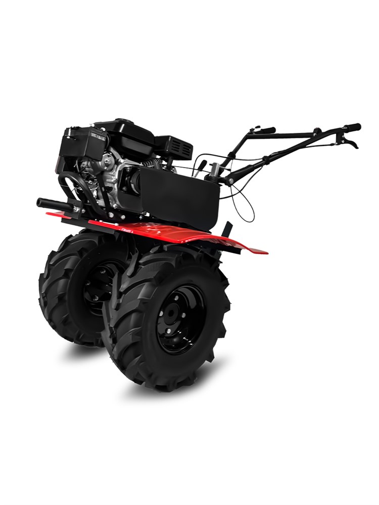 РЫСЬ Мотоблоки ременные 4 скорости МБР 7-10 Э ПРО колеса EXTREME + электростартер